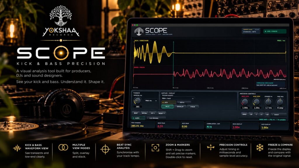 Yokshaa SCOPE audio oscilloscope plugin